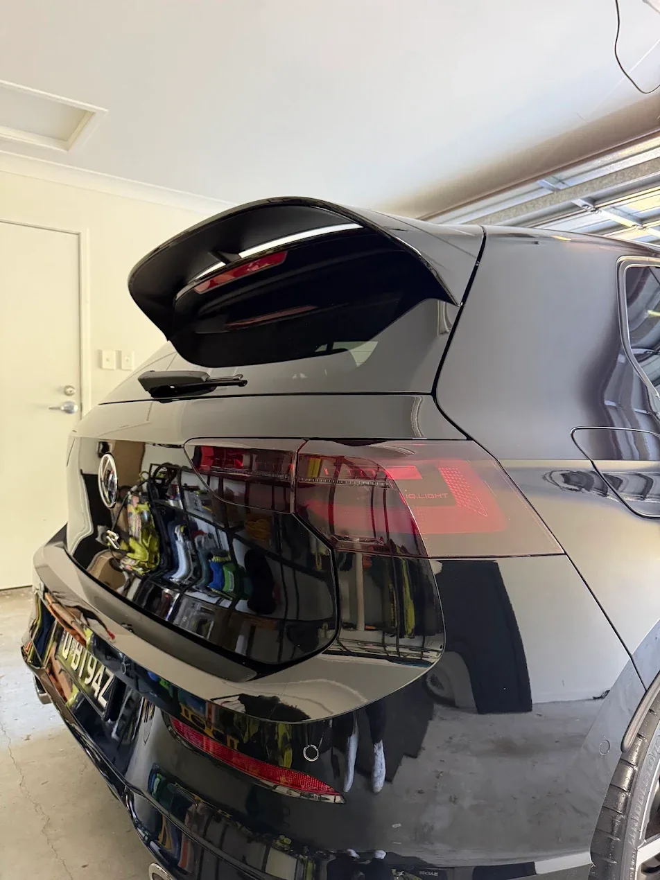 Brad's Volkswagen Golf R with ceramic coating by Deluxe Detail Brisbane